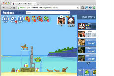 Igra Angry Birds na fejsbuku Igra Angry Birds na fejsbuku