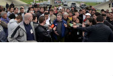 Skoplje:sukobi s policijom Skoplje:sukobi s policijom